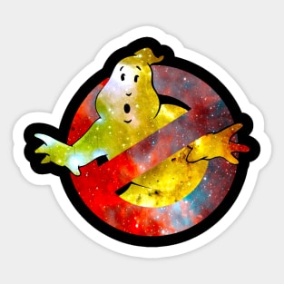 Ghostbusters Silhouette Logo Sticker